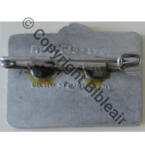 NH  CTA.152 LOUP TEX AVERY  A.AUGIS LYON ST.BARTH 2Li Alu peint 2Griffes Dos lisse irreg Src.mesnil01 295Eur(x2) 